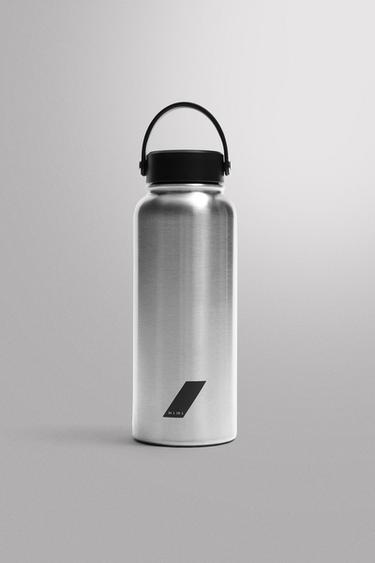 1L STAINLESS STEEL BOTTLE - Silver by Zara - Image 0