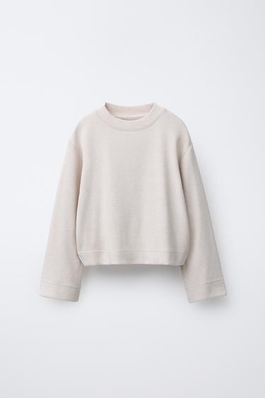 SOFT TOUCH T-SHIRT - Ecru by Zara