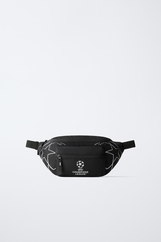 UEFA CHAMPIONS LEAGUE ® GLOW-IN-THE-DARK BELT BAG - Black by Zara - Image 0