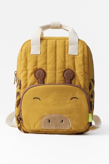 GIRAFFE BACKPACK - Mustard Yellow by Zara