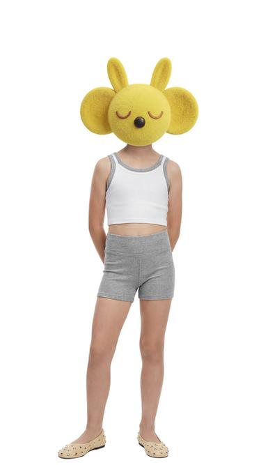 RIBBED SHORTS - Grey marl by Zara