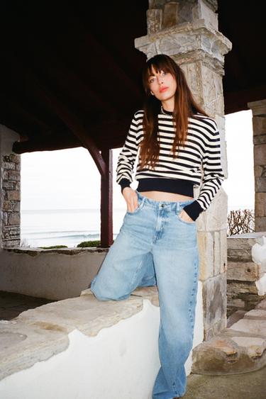 STRIPED KNIT JUMPER - striped by Zara - Image 0