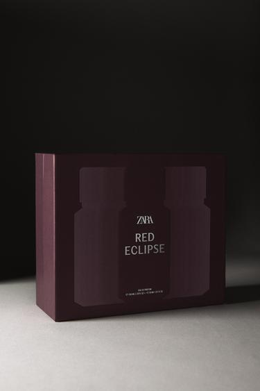 RED ECLIPSE EDP SET 100 ML (3.4 FL.OZ) + 30 ML (1.0 FL. OZ) - TINTED LEATHER by Zara