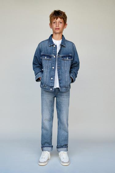 BASIC DENIM JACKET - Blue by Zara