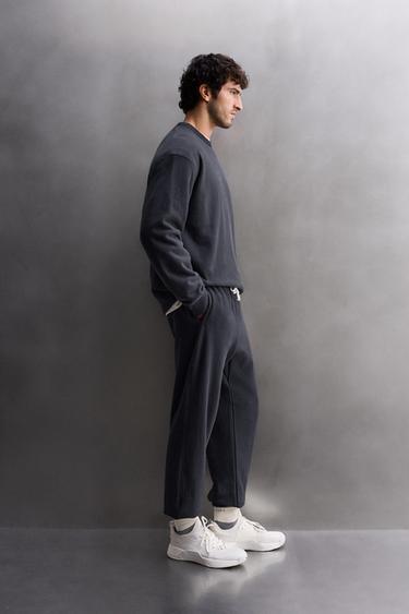 TRAINING JOGGING TROUSERS - Navy blue by Zara