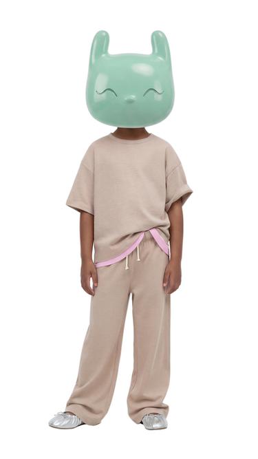 PLAIN T-SHIRT - camel by Zara