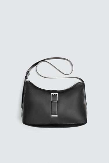 BUCKLE CROSSBODY BAG - Black by Zara