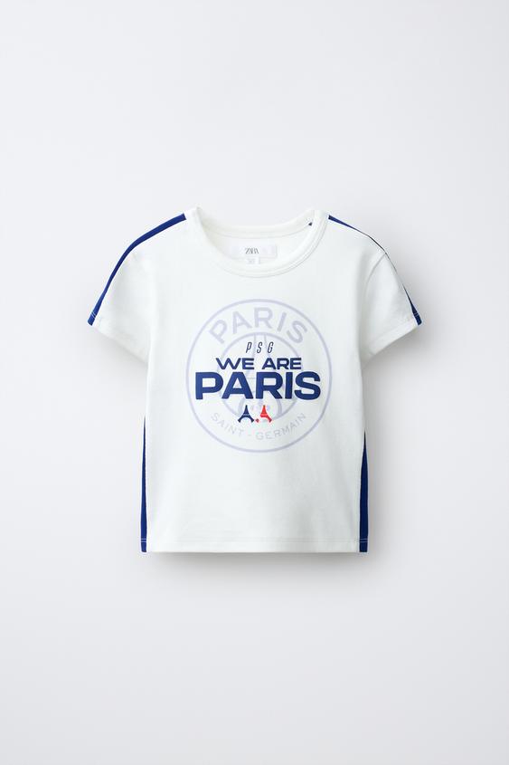 PSG® PRINT T-SHIRT - White by Zara - Image 0