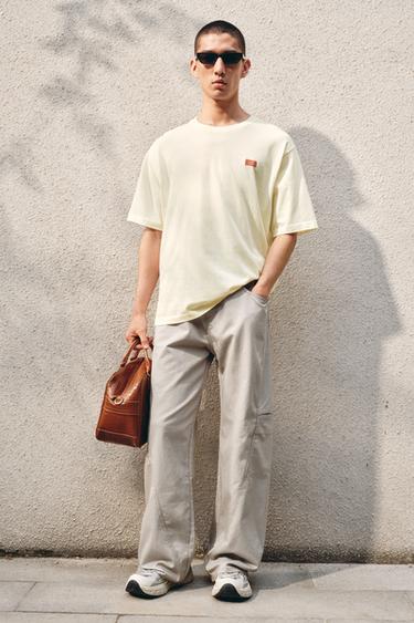 COMBINED PRINT T-SHIRT - Vanilla by Zara