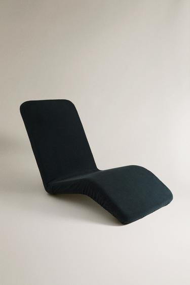 TERRY BEACH LOUNGER COVER - Green by Zara