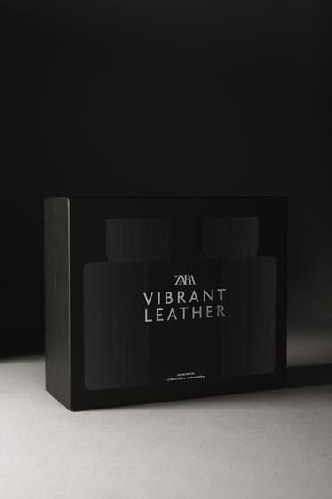 VIBRANT LEATHER EDP SET 100 ML (3.4 FL.OZ) + 60 ML ( 2.03 O.Z) - TINTED LEATHER by Zara