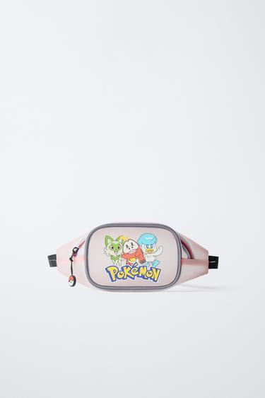 RUBBERISED POKÉMON ™ BELT BAG - Red by Zara
