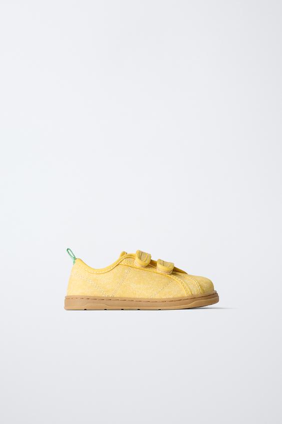 BAREFOOT SNEAKERS - Yellow by Zara - Image 0