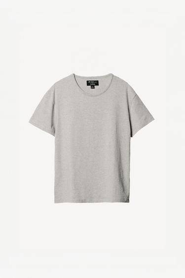 SLIM FIT T-SHIRT WILLY CHAVARRIA X ZARA - Grey marl by Zara