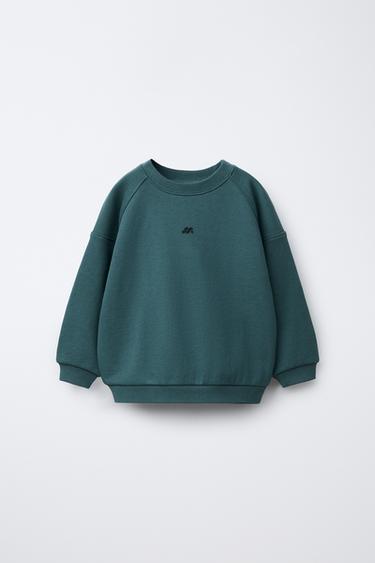 LOGO SWEATSHIRT - Petrol blue by Zara