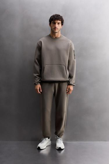 TECHNICAL CREW NECK TRACKSUIT -  by Zara