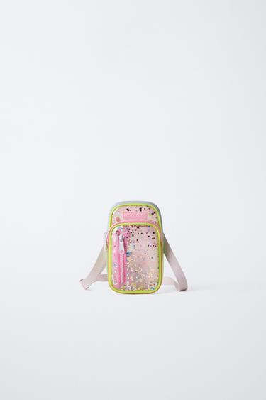 PATTERNED VINYL MOBILE PHONE CASE - Multicoloured by Zara - Image 0