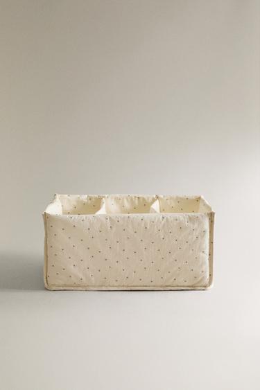 FLORAL BABY CLOTHES ORGANISER - Green by Zara