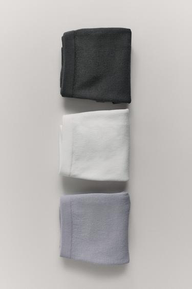 AGES 8-14 / THREE-PACK SEAMLESS CULOTTES - Multicoloured by Zara