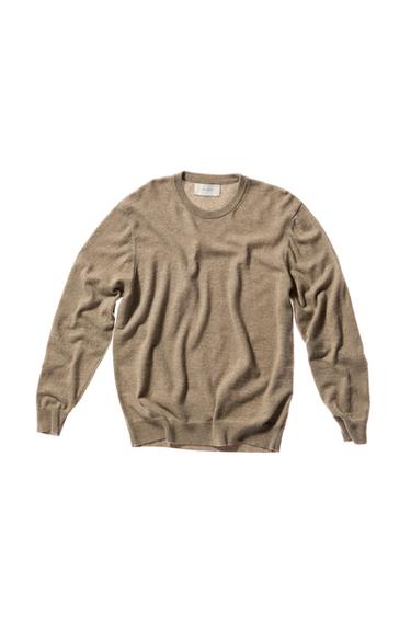 100% CASHMERE SWEATER - Beige marl by Zara