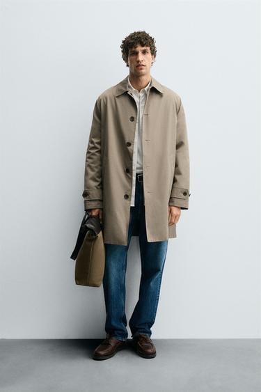 TRENCH COAT WITH DETACHABLE LINING - Beige by Zara