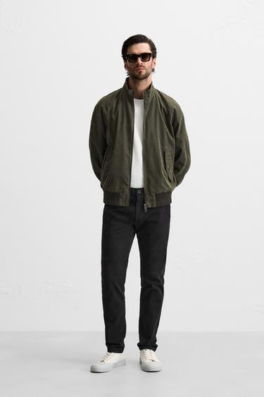 SKINNY FIT CHINO TROUSERS - Black by Zara