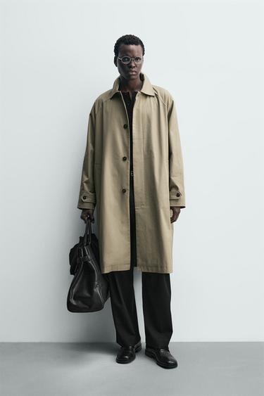 RELAXED FIT TRENCH COAT - Sand by Zara