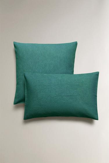 PLAIN CUSHION COVER - Turquoise by Zara - Image 0