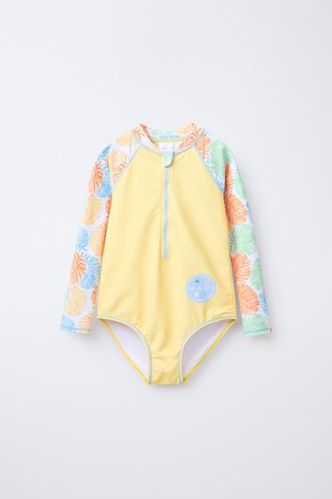 6-14 YEARS/ MAUI & SONS ® SWIMSUIT - Yellow by Zara