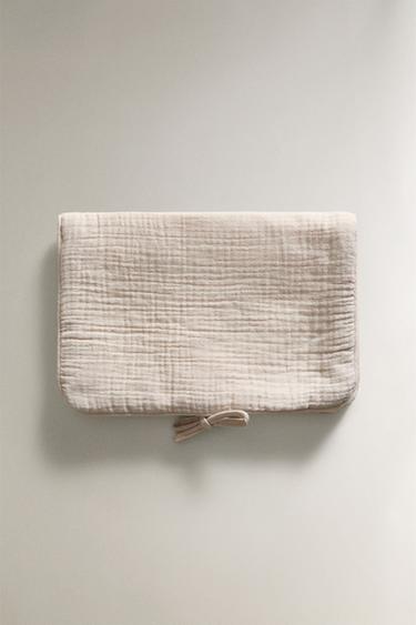 CHILDREN'S MOON WIPE HOLDER - Taupe grey by Zara - Image 0