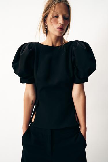 BEJEWELLED DANGLE EARRINGS - Golden by Zara