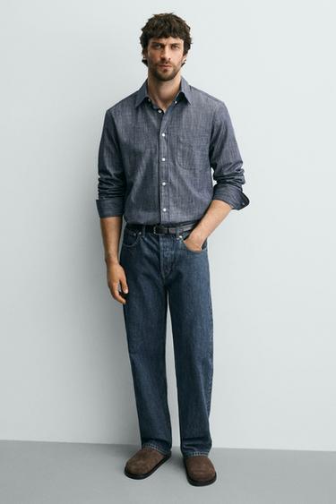 LEATHER CLOGS - Chocolate by Zara - Image 0