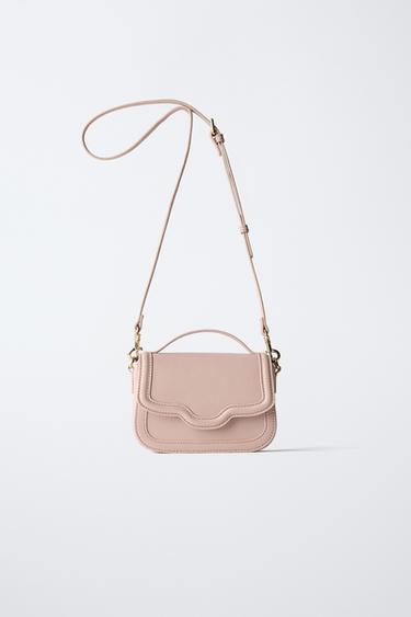 NEUTRAL CROSSBODY BAG - Blush by Zara