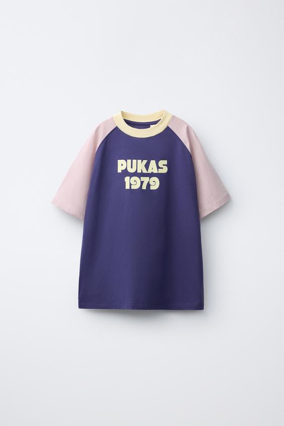 PUKAS SURF RAGLAN SLEEVE T-SHIRT - Blue by Zara - Image 0
