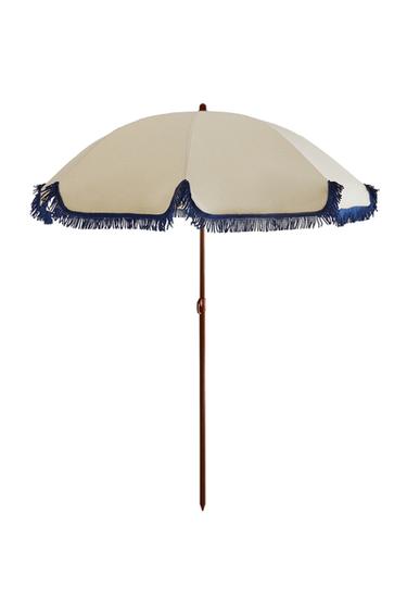 FRINGED BEACH UMBRELLA (ø 135CM) - Multicoloured by Zara