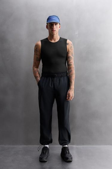 COMPRESSION TANK TOP - Black by Zara - Image 0