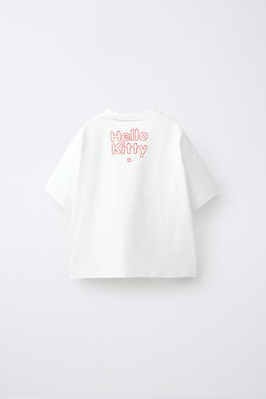 HELLO KITTY © SANRIO T-SHIRT - White by Zara