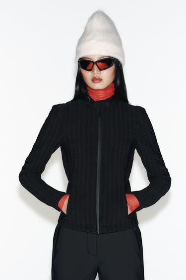 BREATHABLE WATER-REPELLENT SKI COLLECTION JACKET - Black by Zara