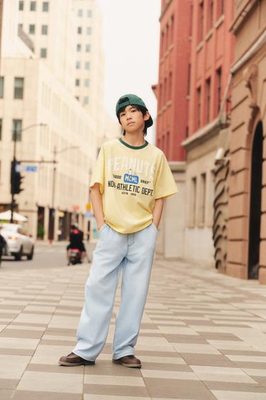 SNOOPY PEANUTS™ T-SHIRT - Yellow by Zara