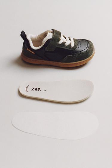 LEATHER BAREFOOT PLIMSOLLS - Black by Zara