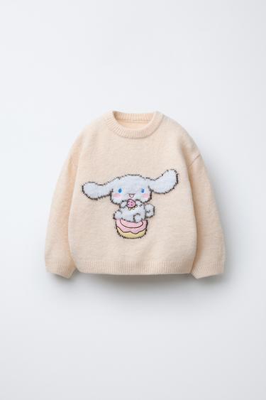 CINNAMOROLL © SANRIO KNITTED SWEATER - Ecru by Zara - Image 0