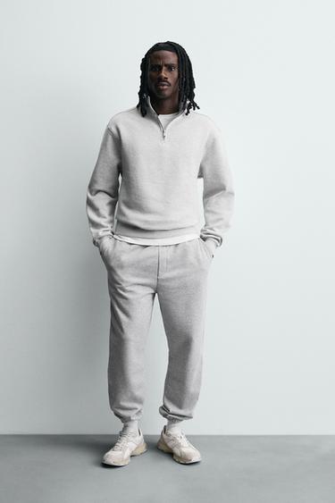 BASIC QUARTER-ZIP TRACKSUIT - 228 by Zara