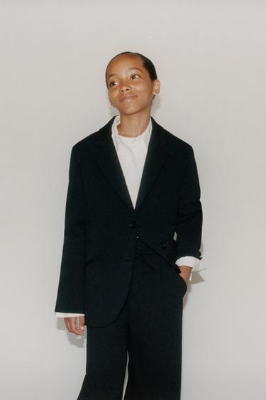 BASIC BLAZER - Black by Zara