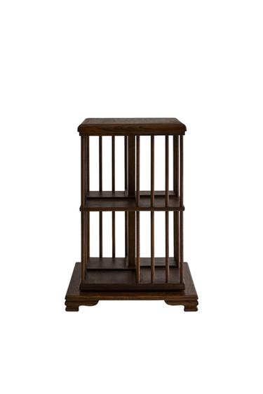 ROTATING BOOKCASE - Dark brown by Zara