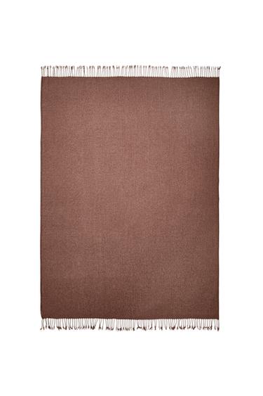 CHENILLE THROW - Pink by Zara