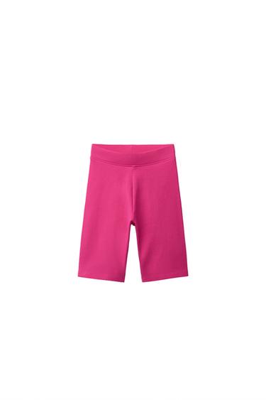 PLAIN CYCLING LEGGINGS - Fuchsia by Zara
