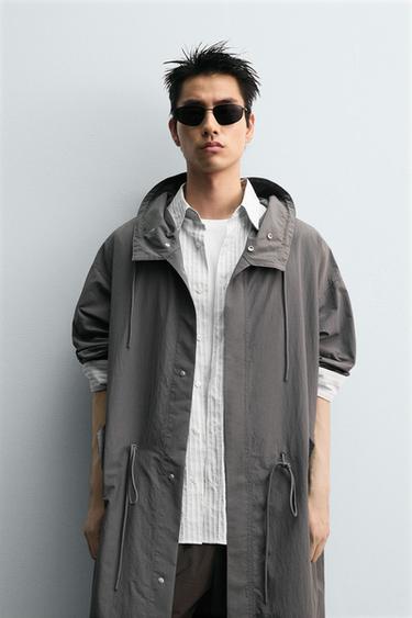 OVERSIZE FIT LIMITED EDITION PARKA - Mid-grey by Zara