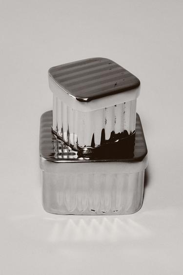 STAINLESS STEEL BOX - Silver by Zara