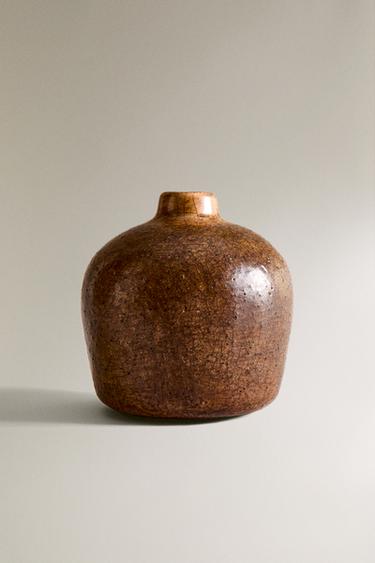 SMALL VASE - Brown by Zara - Image 0