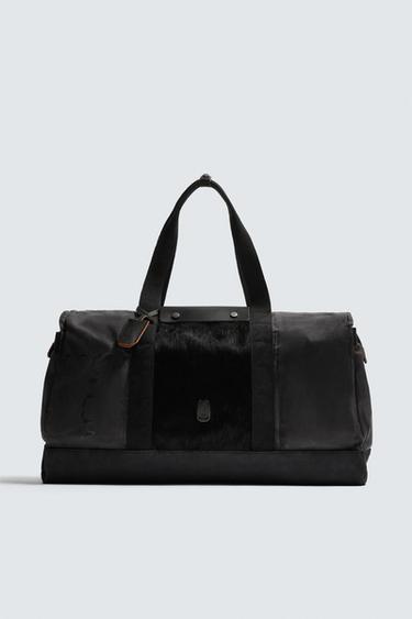 FABRIC TOTE BAG X SR_A - Black by Zara